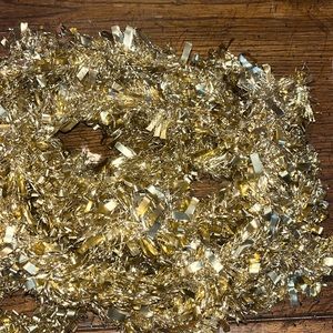 Vintage 2 gold garland